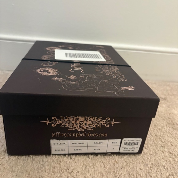 Jeffrey Campbell Risk Sequin Heels Beige - Picture 5 of 5